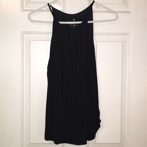 AE Fringe Tank - Dark Gray